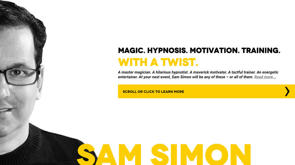 Sam Simon Website